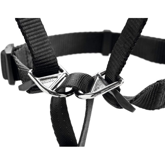HUNTER Follow Me Education Nylon Harness, Size 3, Large, Black HUNTER Follow Me Education Nylon Harness, Size 3, Large, Black