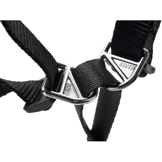 HUNTER Follow Me Education Nylon Harness, Size 3, Large, Black HUNTER Follow Me Education Nylon Harness, Size 3, Large, Black
