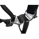 HUNTER Follow Me Education Nylon Harness, Size 3, Large, Black