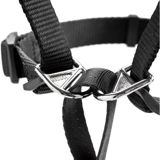 HUNTER Follow Me Education Nylon Harness, Size 3, Large, Black HUNTER Follow Me Education Nylon Harness, Size 3, Large, Black