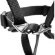 HUNTER Follow Me Education Nylon Harness, Size 3, Large, Black
