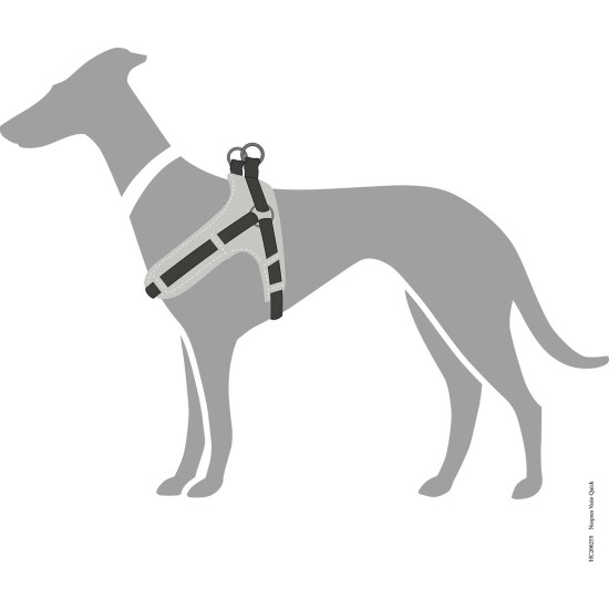 HUNTER Neoprene Vario Quick Dog Harness Nylon Soft Neoprene Padded for Sports and Leisure, s HUNTER Neoprene Vario Quick Dog Harness Nylon Soft Neoprene Padded for Sports and Leisure, s