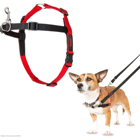 Halti Front Control dog harness, no pulling harness for dogs, stop the dog when walking with Halti dog harness, size small (30 - 60cm)