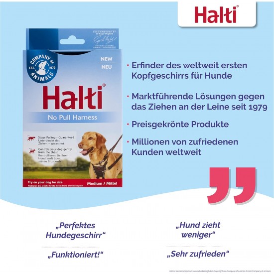 Halti No Pull Dog Harness, transparent Halti No Pull Dog Harness, transparent