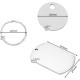 Hazrcvr Stainless Steel Pendant Blank Pack of 20 Dog Tags Blank Dog Tags Sign Shape with Hole Blank Stamping Tag Charms Empty Pendant Key Ring DIY Making Kit Blanks for Laser Hazrcvr Stainless Steel Pendant Blank Pack of 20 Dog Tags Blank Dog Tags Sign Shape with Hole Blank Stamping Tag Charms Empty Pendant Key Ring DIY Making Kit Blanks for Laser