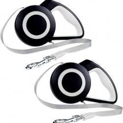 Hearts&Homies Set mit 2 ausziehbaren Haustierleinen, 16,3 x 9,2 x 3,9 cm