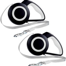 Hearts&Homies Set mit 2 ausziehbaren Haustierleinen, 16,3 x 9,2 x 3,9 cm