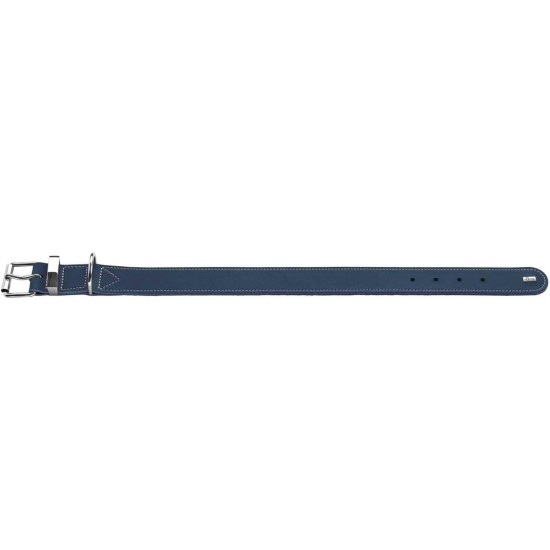 Hunter Aalborg Special Dog Collar with Robust Soft Cowhide Leather and Stylish Stitching Hunter Aalborg Special Dog Collar with Robust Soft Cowhide Leather and Stylish Stitching