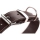Hunter Aalborg Special Dog Collar with Robust Soft Cowhide Leather and Stylish Stitching Hunter Aalborg Special Dog Collar with Robust Soft Cowhide Leather and Stylish Stitching