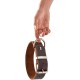 Hunter Aalborg Special Dog Collar with Robust Soft Cowhide Leather and Stylish Stitching Hunter Aalborg Special Dog Collar with Robust Soft Cowhide Leather and Stylish Stitching