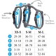 Hunter Vario Rapid Escape-Proof Panic Harness for Anxious Dogs, Made from Soft, Smooth, Tear-Resistant Nylon, l Hunter Vario Rapid Escape-Proof Panic Harness for Anxious Dogs, Made from Soft, Smooth, Tear-Resistant Nylon, l