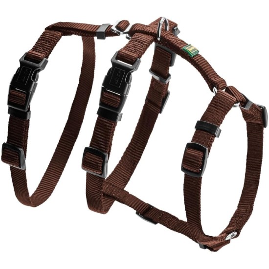 Hunter Vario Rapid Escape-Proof Panic Harness for Anxious Dogs, Made from Soft, Smooth, Tear-Resistant Nylon, l Hunter Vario Rapid Escape-Proof Panic Harness for Anxious Dogs, Made from Soft, Smooth, Tear-Resistant Nylon, l