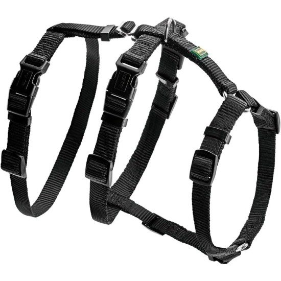 Hunter Vario Rapid Escape-Proof Panic Harness for Anxious Dogs, Made from Soft, Smooth, Tear-Resistant Nylon, l Hunter Vario Rapid Escape-Proof Panic Harness for Anxious Dogs, Made from Soft, Smooth, Tear-Resistant Nylon, l