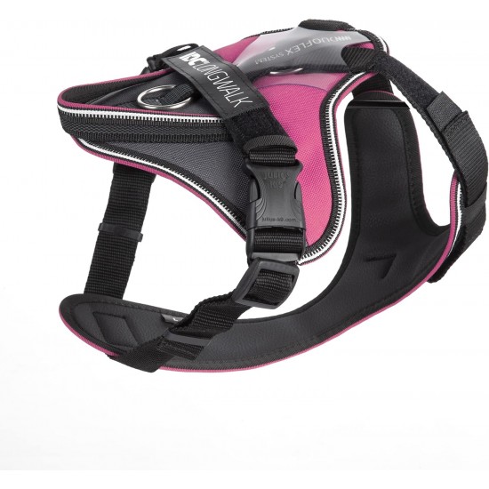 IDC Longwalk Harness, Red/Grey, Size: L IDC Longwalk Harness, Red/Grey, Size: L