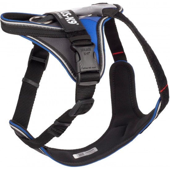 IDC Longwalk Harness, Red/Grey, Size: L IDC Longwalk Harness, Red/Grey, Size: L