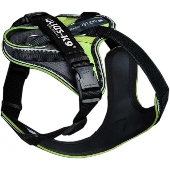 IDC Longwalk Harness, Red/Grey, Size: L IDC Longwalk Harness, Red/Grey, Size: L