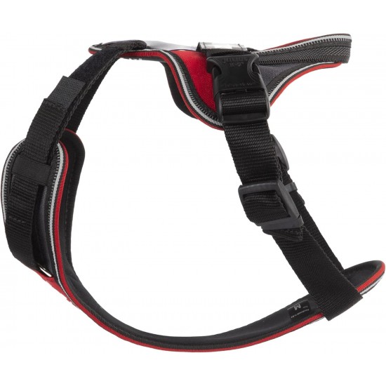 IDC Longwalk Harness, Red/Grey, Size: L IDC Longwalk Harness, Red/Grey, Size: L