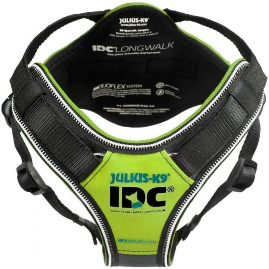 IDC Longwalk Harness, Red/Grey, Size: L IDC Longwalk Harness, Red/Grey, Size: L