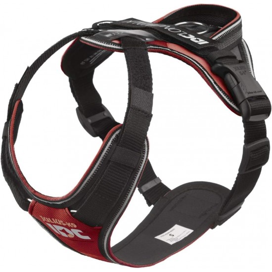 IDC Longwalk Harness, Red/Grey, Size: L IDC Longwalk Harness, Red/Grey, Size: L