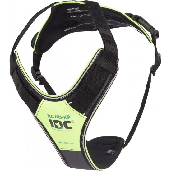 IDC Longwalk Harness, Red/Grey, Size: L IDC Longwalk Harness, Red/Grey, Size: L