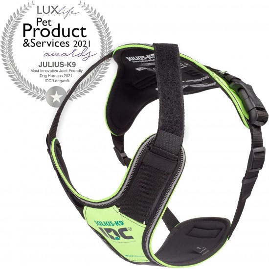 IDC Longwalk Harness, Red/Grey, Size: L IDC Longwalk Harness, Red/Grey, Size: L