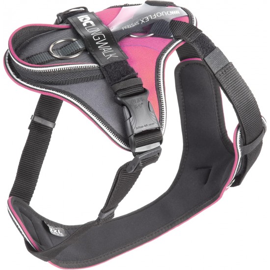 IDC Longwalk Harness, Red/Grey, Size: L IDC Longwalk Harness, Red/Grey, Size: L