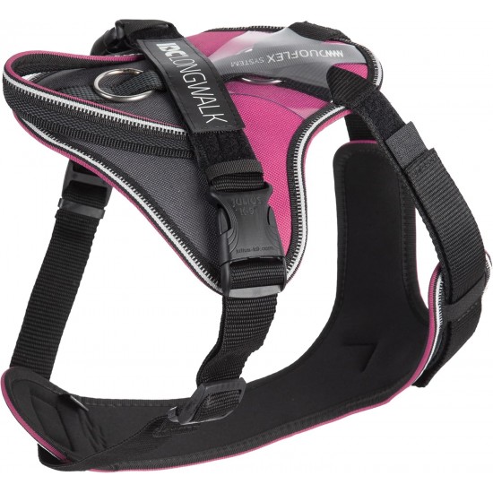 IDC Longwalk Harness, Red/Grey, Size: L IDC Longwalk Harness, Red/Grey, Size: L