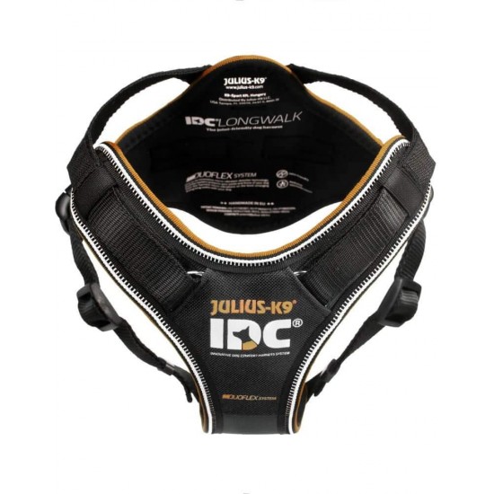 IDC Longwalk Harness, Red/Grey, Size: L IDC Longwalk Harness, Red/Grey, Size: L