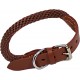 JACK AND VANILLA, Stylish Beige Dog Collar, 15mm Wide and 60cm Long, Designed for Comfort and Safety, Easy to Maintain, Perfect for Medium Dogs, Walkabout Model