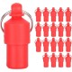 Jeanoko Pack of 20 Anti-Lost Pet ID Tag Dog Cat ID Name Address Label Storage Tube Tube Collar Pendant Collar Type Plate for Pets Dogs Cats (Red) Jeanoko Pack of 20 Anti-Lost Pet ID Tag Dog Cat ID Name Address Label Storage Tube Tube Collar Pendant Collar Type Plate for Pets Dogs Cats (Red)