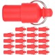 Jeanoko Pack of 20 Anti-Lost Pet ID Tag Dog Cat ID Name Address Label Storage Tube Tube Collar Pendant Collar Type Plate for Pets Dogs Cats (Red) Jeanoko Pack of 20 Anti-Lost Pet ID Tag Dog Cat ID Name Address Label Storage Tube Tube Collar Pendant Collar Type Plate for Pets Dogs Cats (Red)