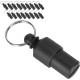 Jeanoko Pack of 20 Anti-lost Animal ID Tags Dog Cat ID Name Address Label Storage Tube Tube Collar Pendant Collar Type Plate for Pets Dogs Cats (Black) Jeanoko Pack of 20 Anti-lost Animal ID Tags Dog Cat ID Name Address Label Storage Tube Tube Collar Pendant Collar Type Plate for Pets Dogs Cats (Black)