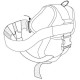 Julius-K9 162BGI-L I-Belt for Dogs, Size L, for 40-90 kg dogs