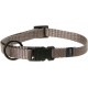 Karlie 63872 Plus Necklace, 10 mm, 20-35 cm, Grey, Adjustable with Safety Lock, XS Karlie 63872 Plus Necklace, 10 mm, 20-35 cm, Grey, Adjustable with Safety Lock, XS