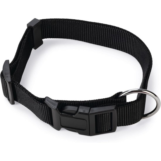 Karlie Art Sportiv Black Nylon Collar L 25mm wide x 45-65cm