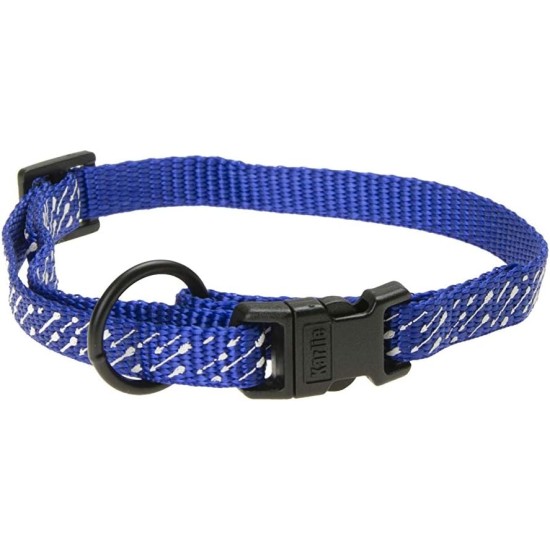 Karlie Art Sportiv Plus Adjustable Collar Universal Colours Mix and Match L: 45 - 65 cm W: 25 mm L Blue Karlie Art Sportiv Plus Adjustable Collar Universal Colours Mix and Match L: 45 - 65 cm W: 25 mm L Blue