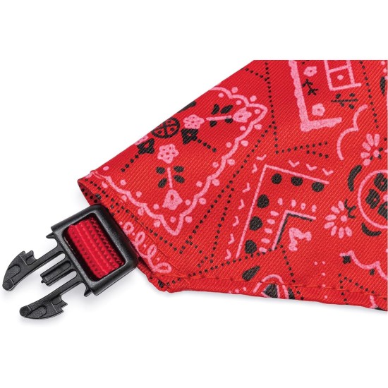Karlie Collar with Neck Scarf, Nylon, Red, 22-35 x 1 cm Karlie Collar with Neck Scarf, Nylon, Red, 22-35 x 1 cm