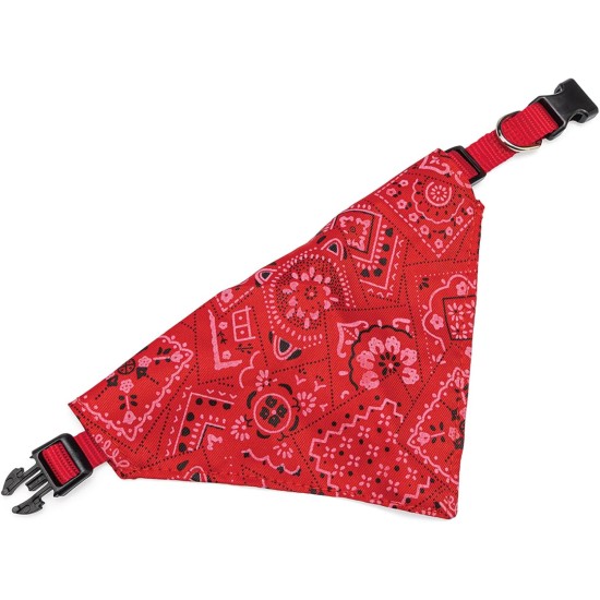Karlie Collar with Neck Scarf, Nylon, Red, 22-35 x 1 cm Karlie Collar with Neck Scarf, Nylon, Red, 22-35 x 1 cm