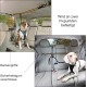 Kurgo Car Safety Tether for Dogs with Carabiner Clip, Connects Harness to Seatbelt, One Size, Black/Blue, Dog Seatbelt Loop, 01187 Kurgo Car Safety Tether for Dogs with Carabiner Clip, Connects Harness to Seatbelt, One Size, Black/Blue, Dog Seatbelt Loop, 01187