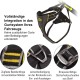 Kurgo Vehicle Safety Harness for Dogs, Universal Seatbelt Attachment via Integrated Loops, Size: Medium – Suitable for Medium Sized Breeds, Adjustable Fit, Charcoal Grey, Impact Car Harness, 01607 Kurgo Vehicle Safety Harness for Dogs, Universal Seatbelt Attachment via Integrated Loops, Size: Medium – Suitable for Medium Sized Breeds, Adjustable Fit, Charcoal Grey, Impact Car Harness, 01607