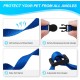 LAFAYI 18pcs Adjustable Super Soft Nylon Dog Collars Handmade for Small Dogs (7-10")
