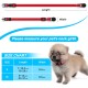 LAFAYI 18pcs Adjustable Super Soft Nylon Dog Collars Handmade for Small Dogs (7-10")