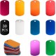 LALAGO Pack of 30 Perforated Blank Aluminium Dog Tags, Key Ring Blanks, Colourful Dog Tags, Aluminium Pet Tags with Chain for Dogs Dog Tag, Dog Tag Personalised DIY LALAGO Pack of 30 Perforated Blank Aluminium Dog Tags, Key Ring Blanks, Colourful Dog Tags, Aluminium Pet Tags with Chain for Dogs Dog Tag, Dog Tag Personalised DIY