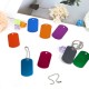 LALAGO Pack of 30 Perforated Blank Aluminium Dog Tags, Key Ring Blanks, Colourful Dog Tags, Aluminium Pet Tags with Chain for Dogs Dog Tag, Dog Tag Personalised DIY LALAGO Pack of 30 Perforated Blank Aluminium Dog Tags, Key Ring Blanks, Colourful Dog Tags, Aluminium Pet Tags with Chain for Dogs Dog Tag, Dog Tag Personalised DIY