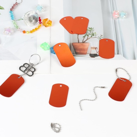 LALAGO Pack of 30 Perforated Blank Aluminium Dog Tags for Necklaces, Blank Key Ring Blanks, Colourful Dog Tags, Aluminium Pet Tags for Dogs Dog Tag, Dog Tag Personalised DIY LALAGO Pack of 30 Perforated Blank Aluminium Dog Tags for Necklaces, Blank Key Ring Blanks, Colourful Dog Tags, Aluminium Pet Tags for Dogs Dog Tag, Dog Tag Personalised DIY
