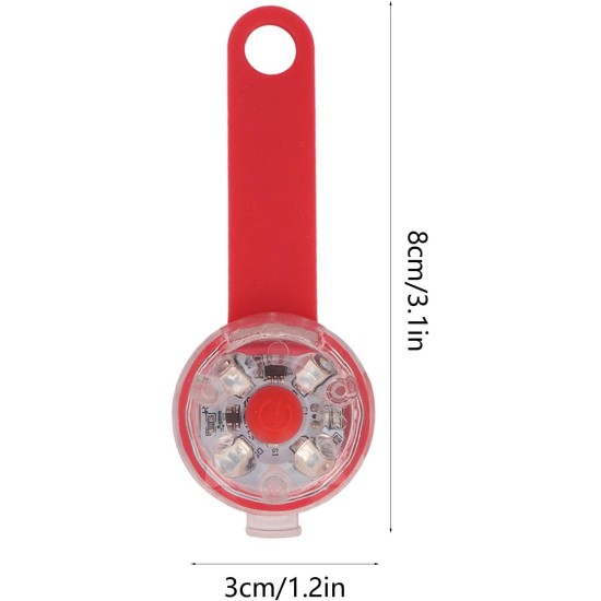 LED Dog Light Pendant Pet USB Rechargeable LED Light Pendant Pet Waterproof Pendant Outdoor Warning Light LED Dog Light Pendant (Red) LED Dog Light Pendant Pet USB Rechargeable LED Light Pendant Pet Waterproof Pendant Outdoor Warning Light LED Dog Light Pendant (Red)