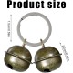 LEEQ Extra Loud Bells for Cats and Dogs - Pet Tracker Bell for Collar Pet Tracker for Black Cat Bell Collar Charm Pendant Bells for Dog Cat Harness, Stainless Steel LEEQ Extra Loud Bells for Cats and Dogs - Pet Tracker Bell for Collar Pet Tracker for Black Cat Bell Collar Charm Pendant Bells for Dog Cat Harness, Stainless Steel