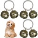 LEEQ Extra Loud Bells for Cats and Dogs - Pet Tracker Bell for Collar Pet Tracker for Black Cat Bell Collar Charm Pendant Bells for Dog Cat Harness, Stainless Steel LEEQ Extra Loud Bells for Cats and Dogs - Pet Tracker Bell for Collar Pet Tracker for Black Cat Bell Collar Charm Pendant Bells for Dog Cat Harness, Stainless Steel