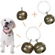 LEEQ Extra Loud Bells for Cats and Dogs - Pet Tracker Bell for Collar Pet Tracker for Black Cat Bell Collar Charm Pendant Bells for Dog Cat Harness, Stainless Steel LEEQ Extra Loud Bells for Cats and Dogs - Pet Tracker Bell for Collar Pet Tracker for Black Cat Bell Collar Charm Pendant Bells for Dog Cat Harness, Stainless Steel