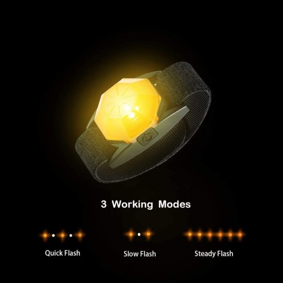 LaRoo Safety LED Flashing Light for Dogs, Cats, LED Light Pendant Keyring, 3 Flashing Modes, Safety Light for Walking the Dog and Outdoor Sports LaRoo Safety LED Flashing Light for Dogs, Cats, LED Light Pendant Keyring, 3 Flashing Modes, Safety Light for Walking the Dog and Outdoor Sports